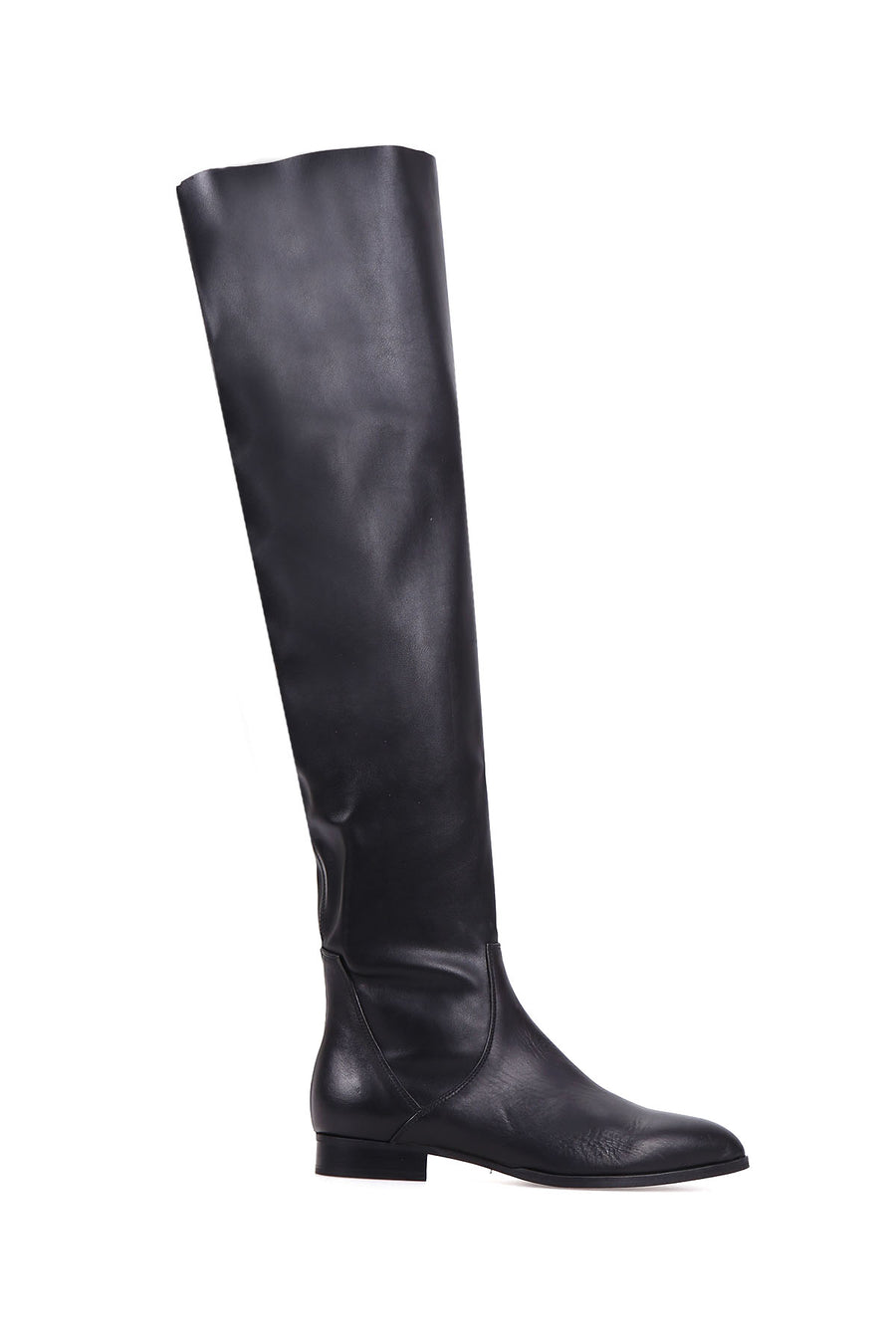 Women's Stretch Leather Boots 18WFD241814 | Derimod