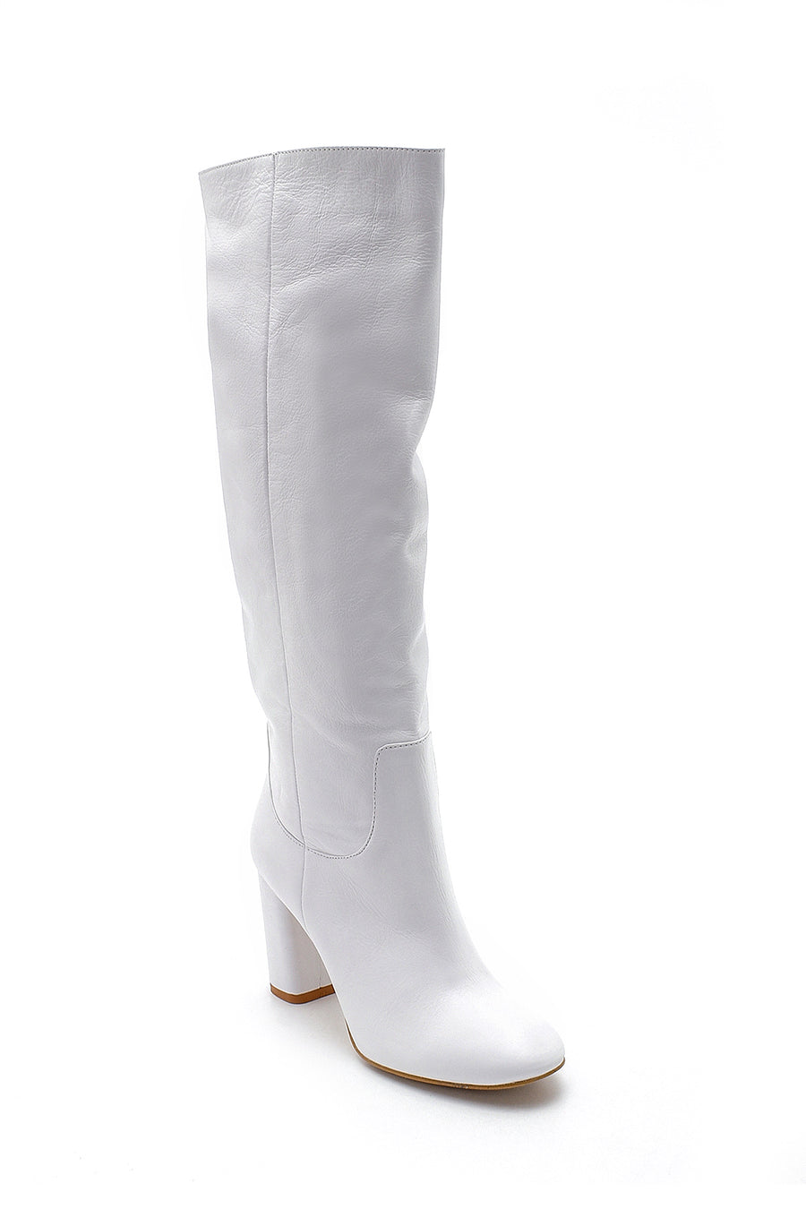 Women's Leather Heeled Boots