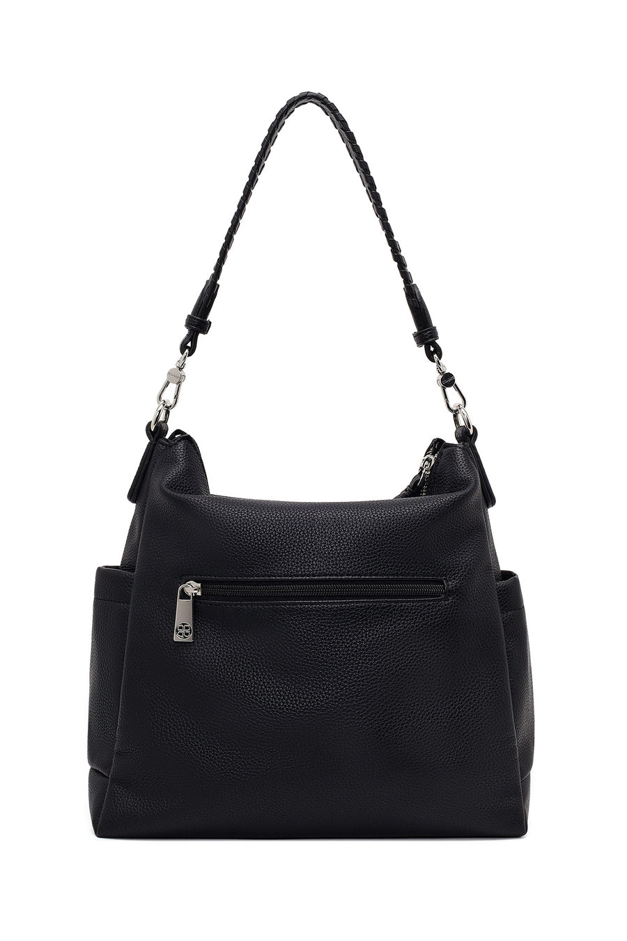 Woman Black Long-Strap Shoulder Bag