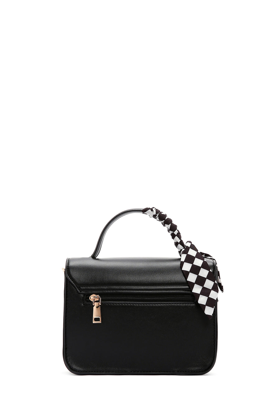 Women's Black Long Strap Shoulder Bag
