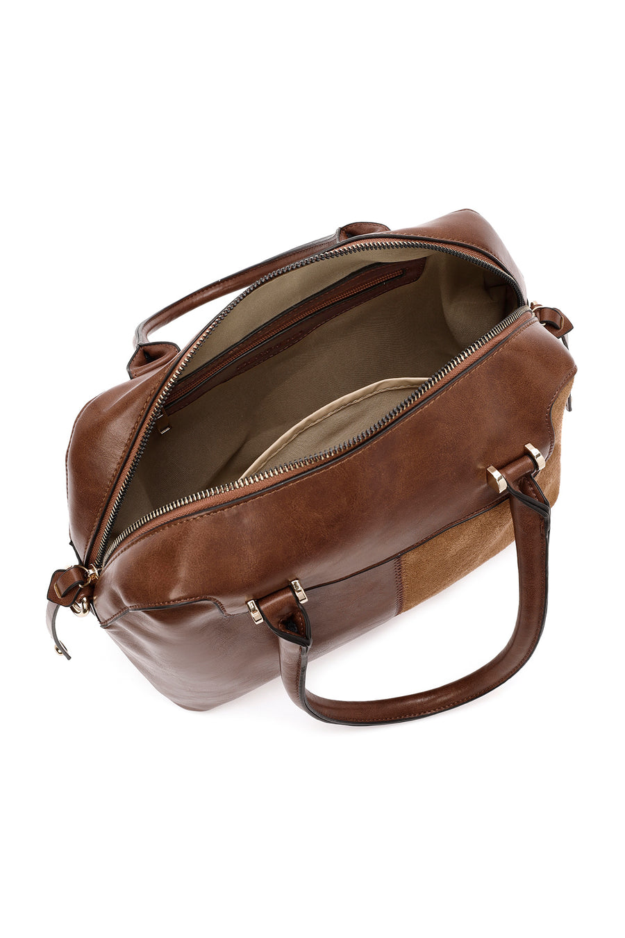 Women's Brown Long Strap Shoulder Bag