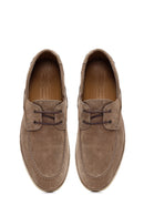 Men's Beige Lace-up Suede Leather Casual Shoes | Derimod