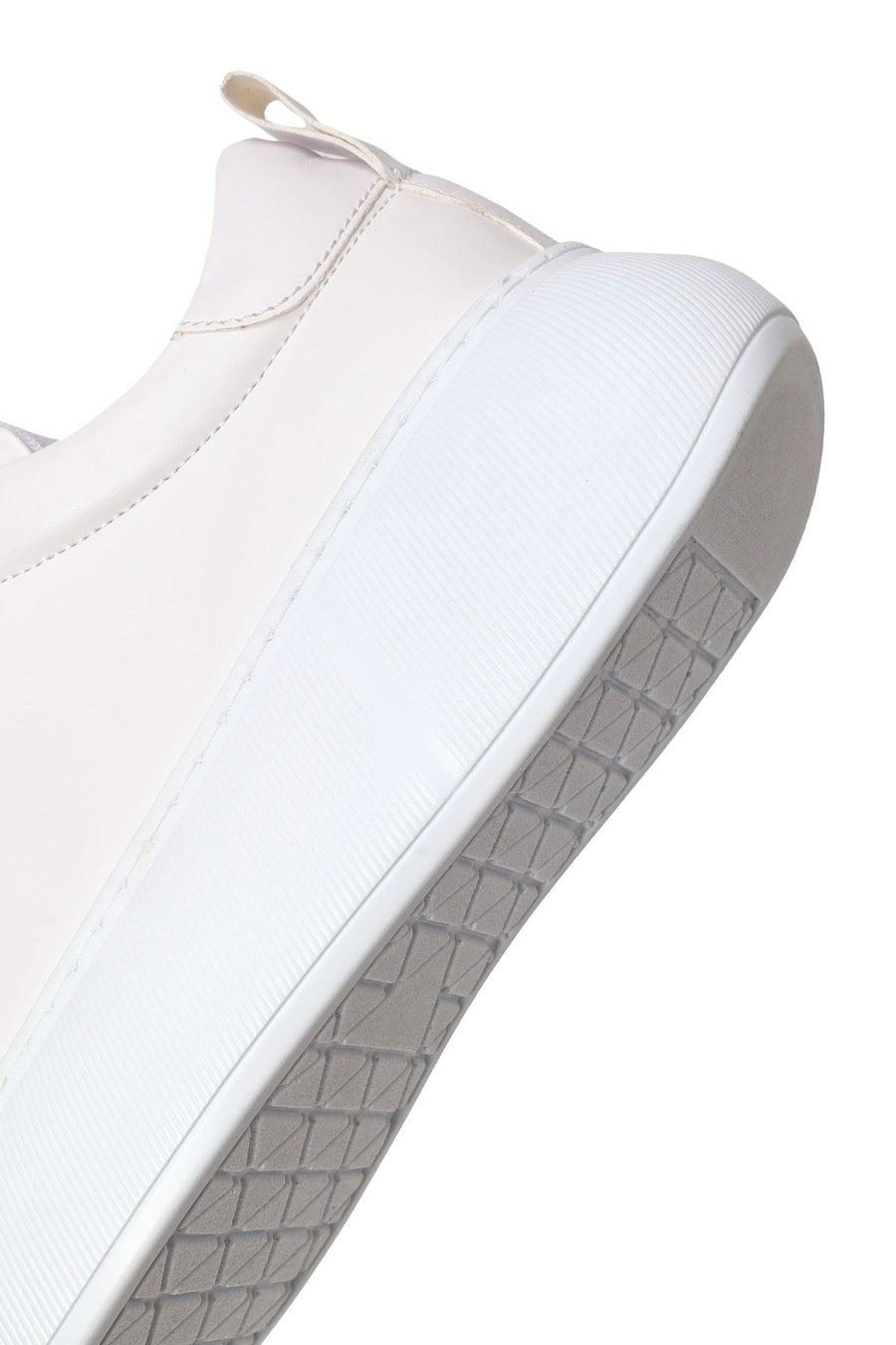 Kadın Beyaz Bağcıklı Kalın Tabanlı Sneaker