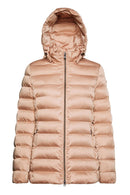 Geox Women's Pink Zosma Hooded Coat | Derimod