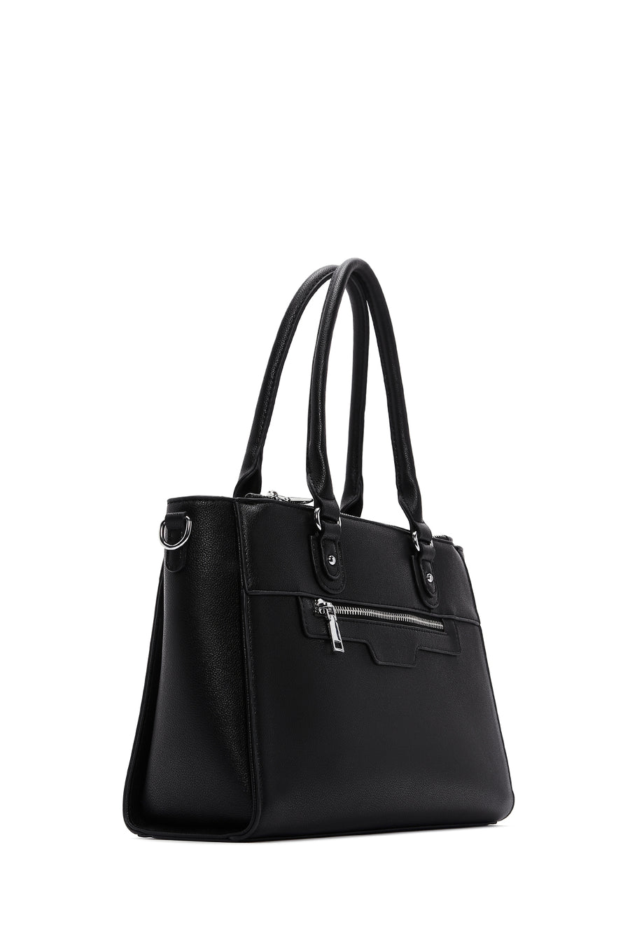 Women's Black Long Strap Shoulder Bag
