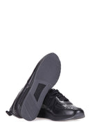 Crocodile Patterned Men's Leather Sneaker | Derimod