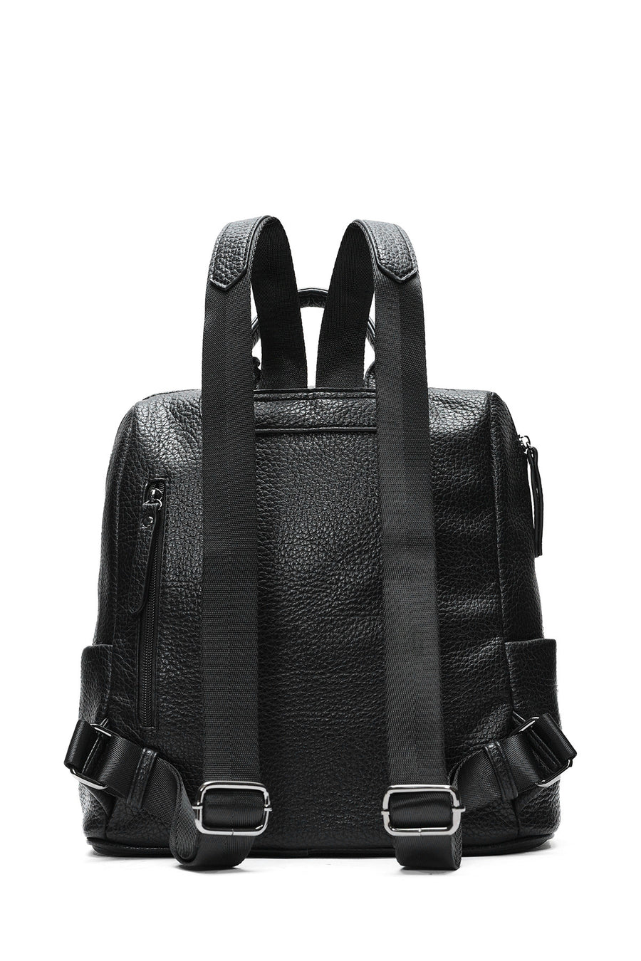 Women's Black Casual Backpack