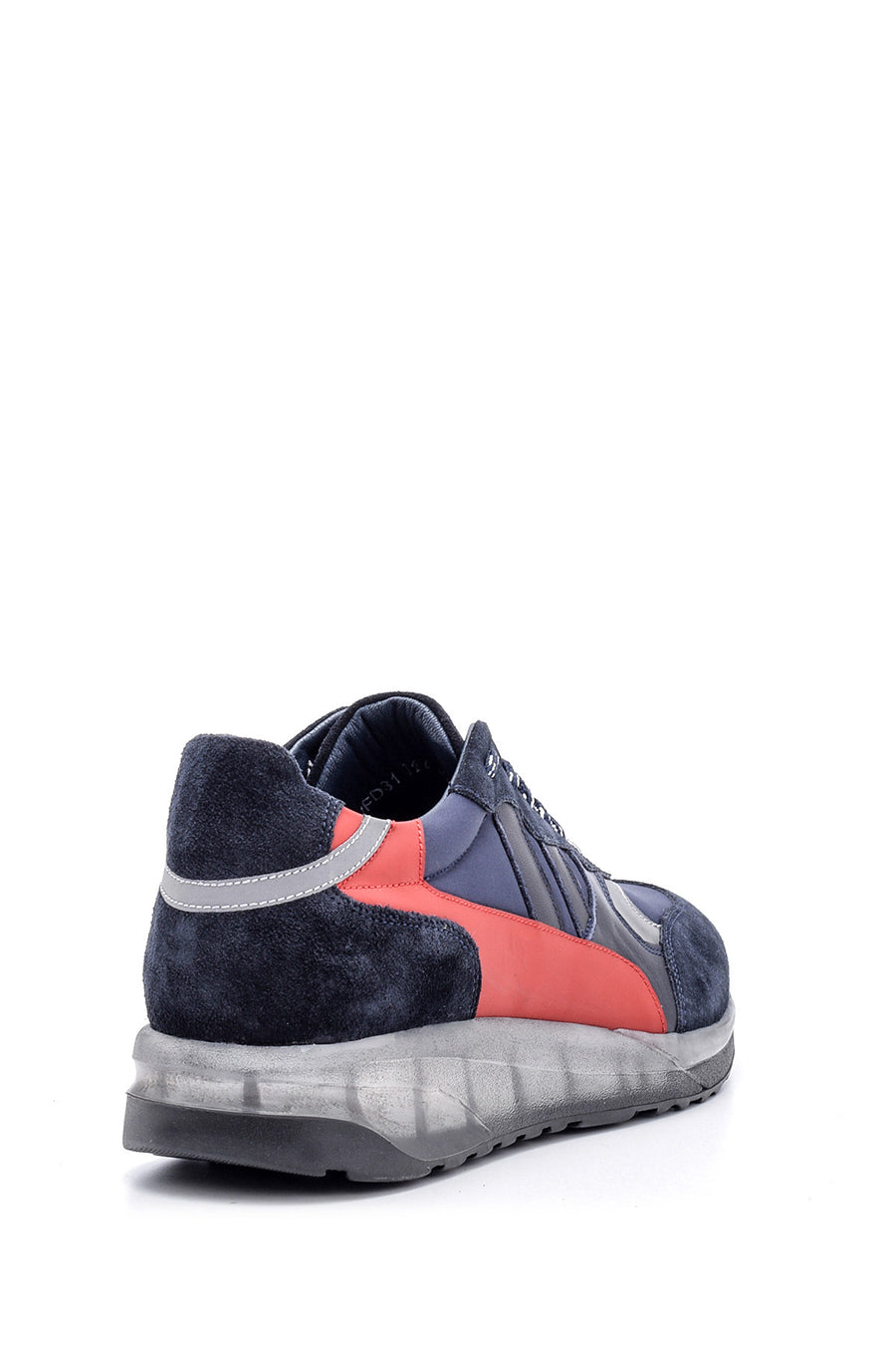 Men's Transparent Sole Leather Sneaker