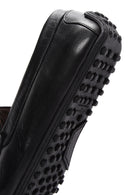 Men's Black Leather Loafer | Derimod