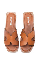 Women's Leather Slippers | Derimod