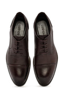 Men's Brown Laced Leather Classic Shoes | Derimod