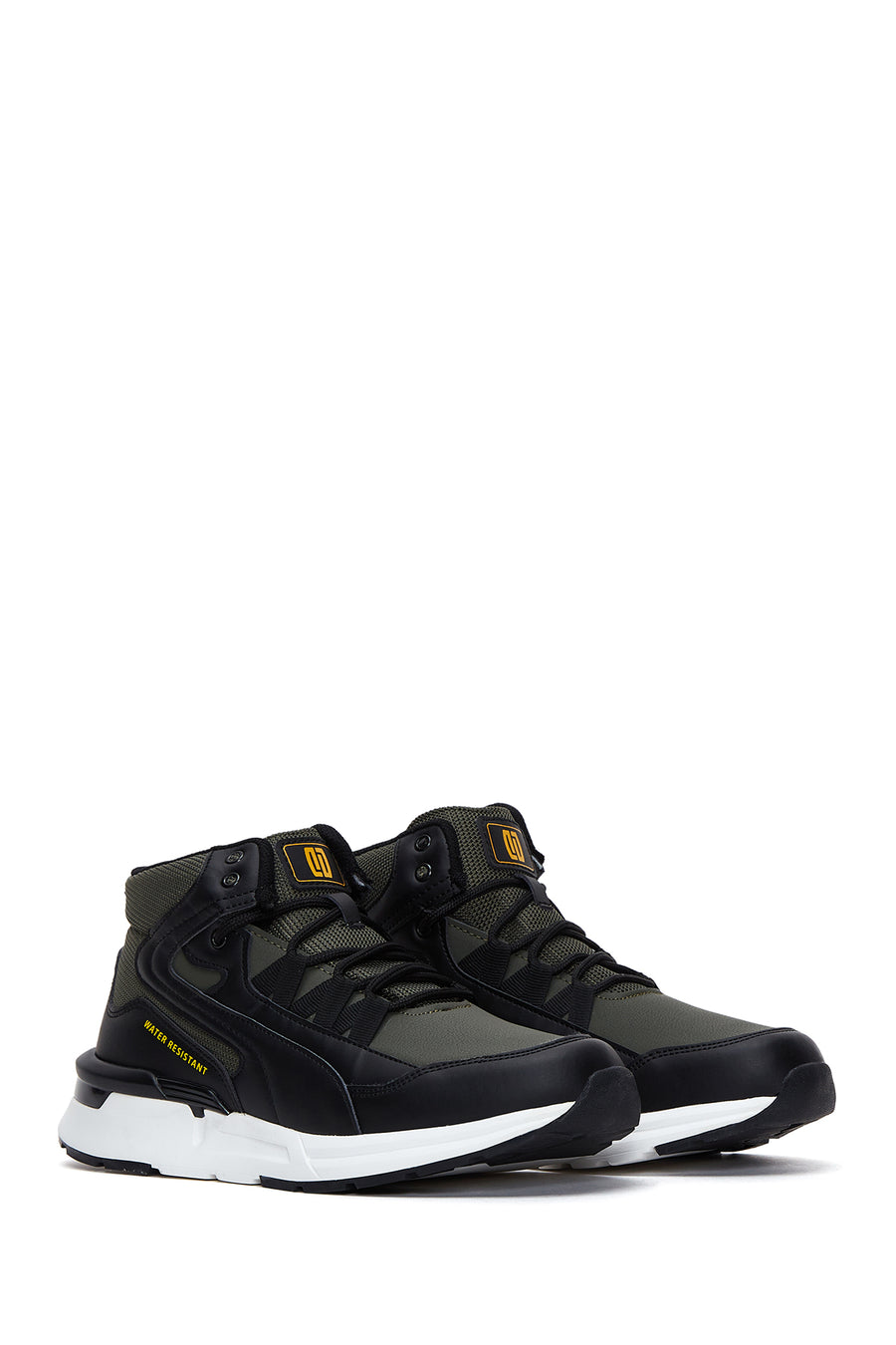 Men's Khaki High Top Sneaker