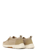 Derimod Zero Male Beige Fabric Casual Shoes | Derimod