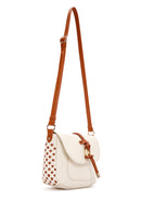 Women's Beige Long Strap Crossbody Bag | Derimod