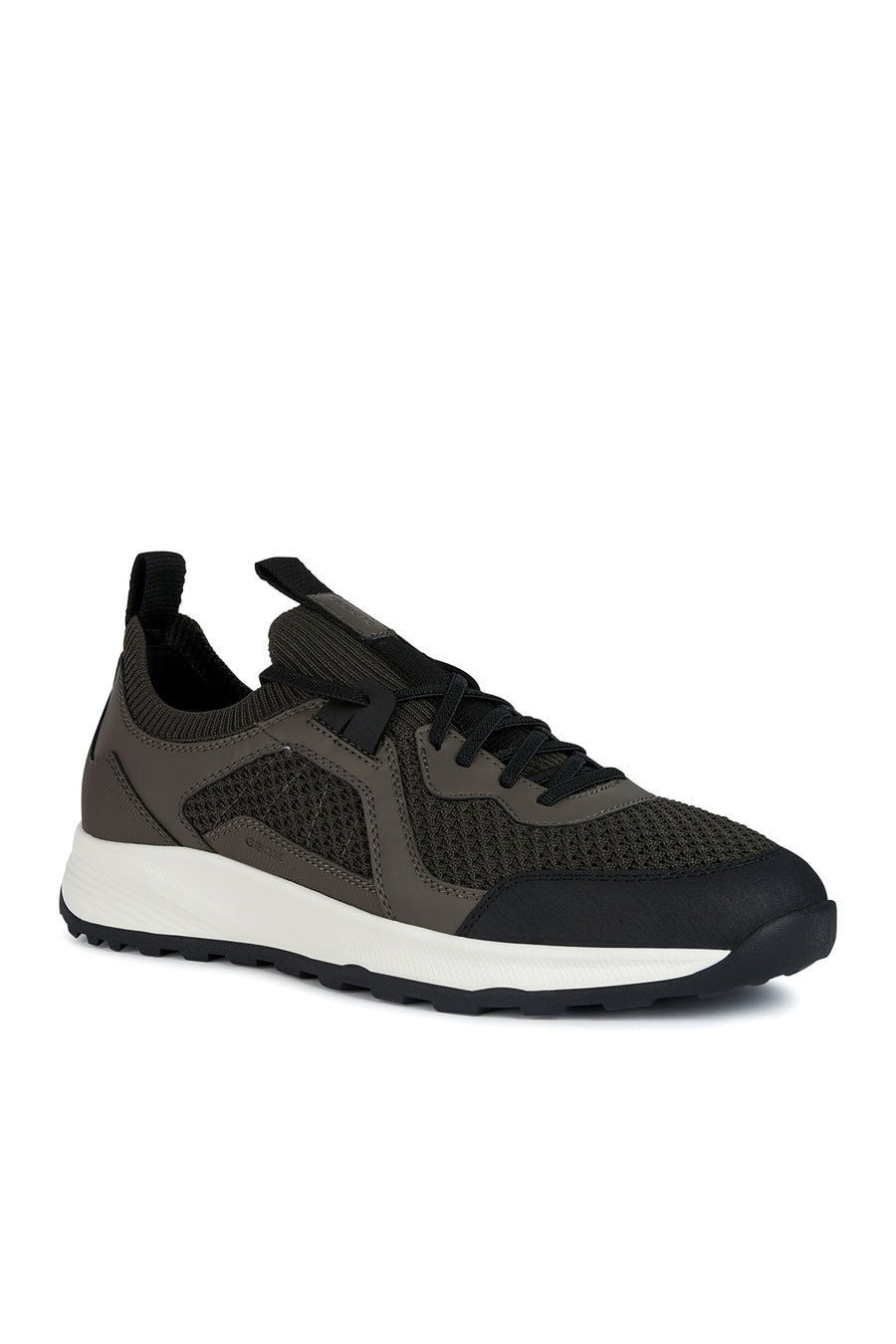 Geox Erkek Yeşil Deri Detaylı  U Terrestre Sneaker