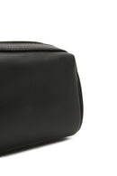 Men's Black Leather Handbag | Derimod