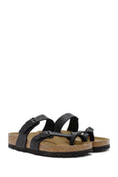 Birkenstock Women's Black Mayari Bf Flip Flops | Derimod