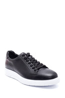 Erkek Siyah Deri Sneaker | Derimod