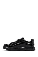 Men's Black Patent Leather Sneaker | Derimod