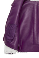 Meribel Women's White*purple Coat | Derimod