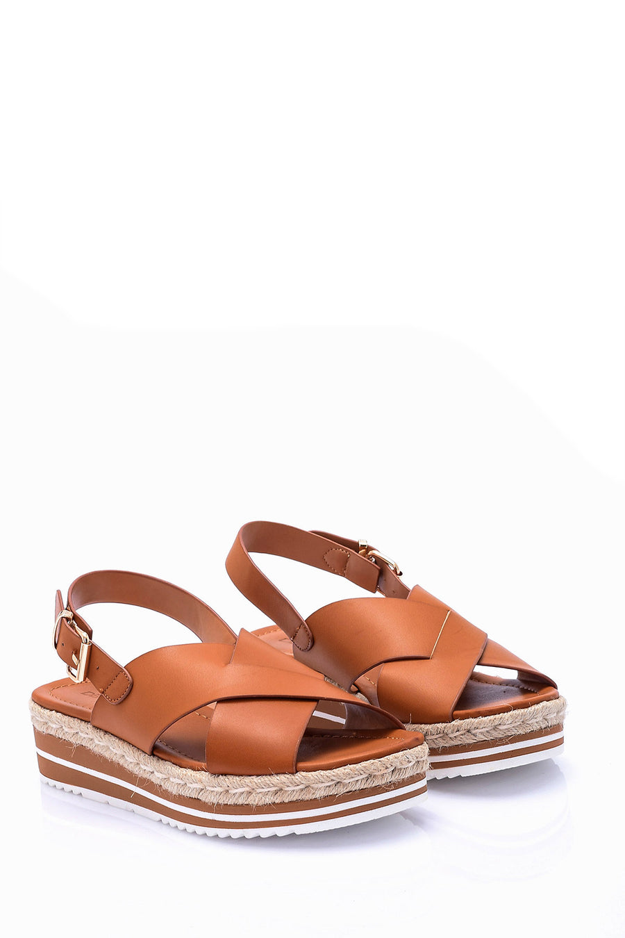 Women's Straw Detailed Sandals