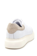 Erkek Beyaz Deri Sneaker | Derimod