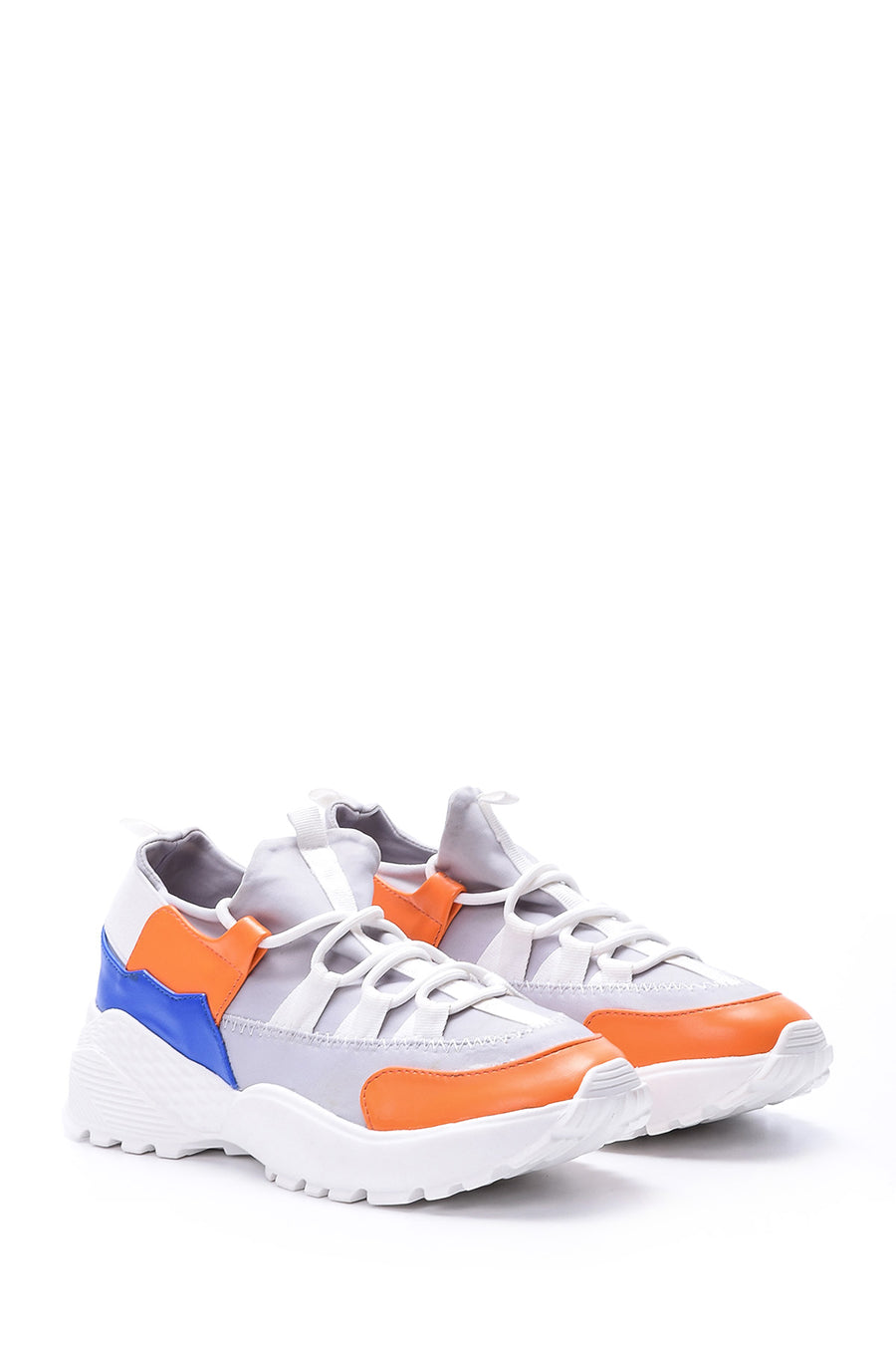 Kadın Rugan Detaylı Sneaker