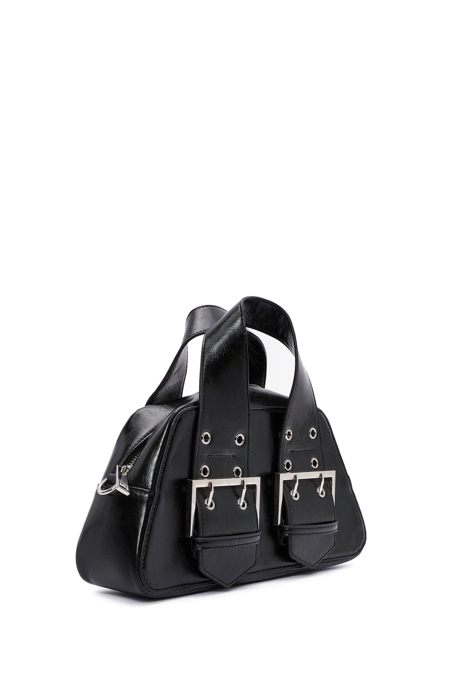 Women's Black Long Strap Shoulder Bag