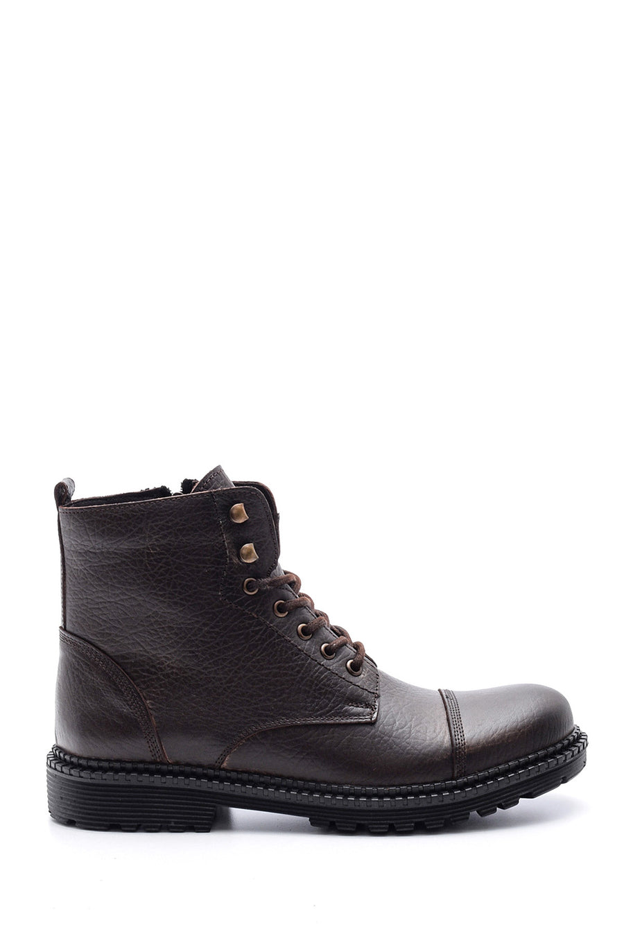 Men's Casual Leather Boots 19WFD3207FT | Derimod