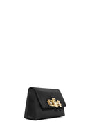 Women's Black Chain Strap Crossbody Bag | Derimod