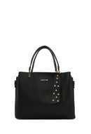 Women's Black Long Strap Handbag with Accessory Detail | Derimod