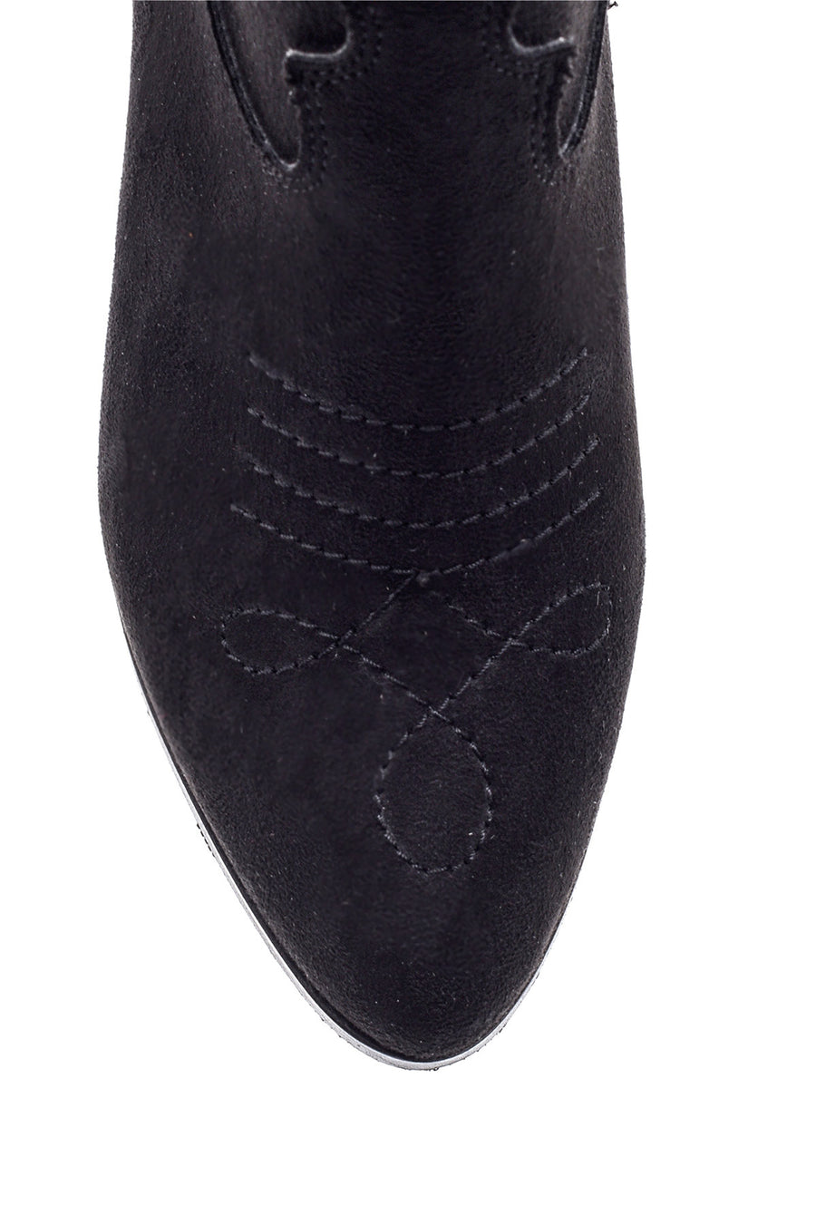 Women's Suede Heeled Boots