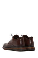 Erkek Kahverengi Deri Çoraplı Casual Ayakkabı | Derimod