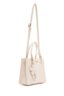 Women's Cream Long Strap Shoulder Bag | Derimod