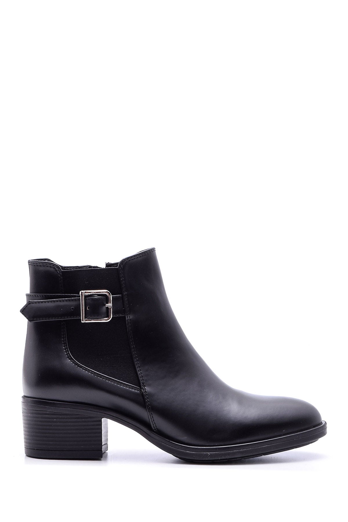 Women's Buckle Detailed Boots 19WFE151618 | Derimod