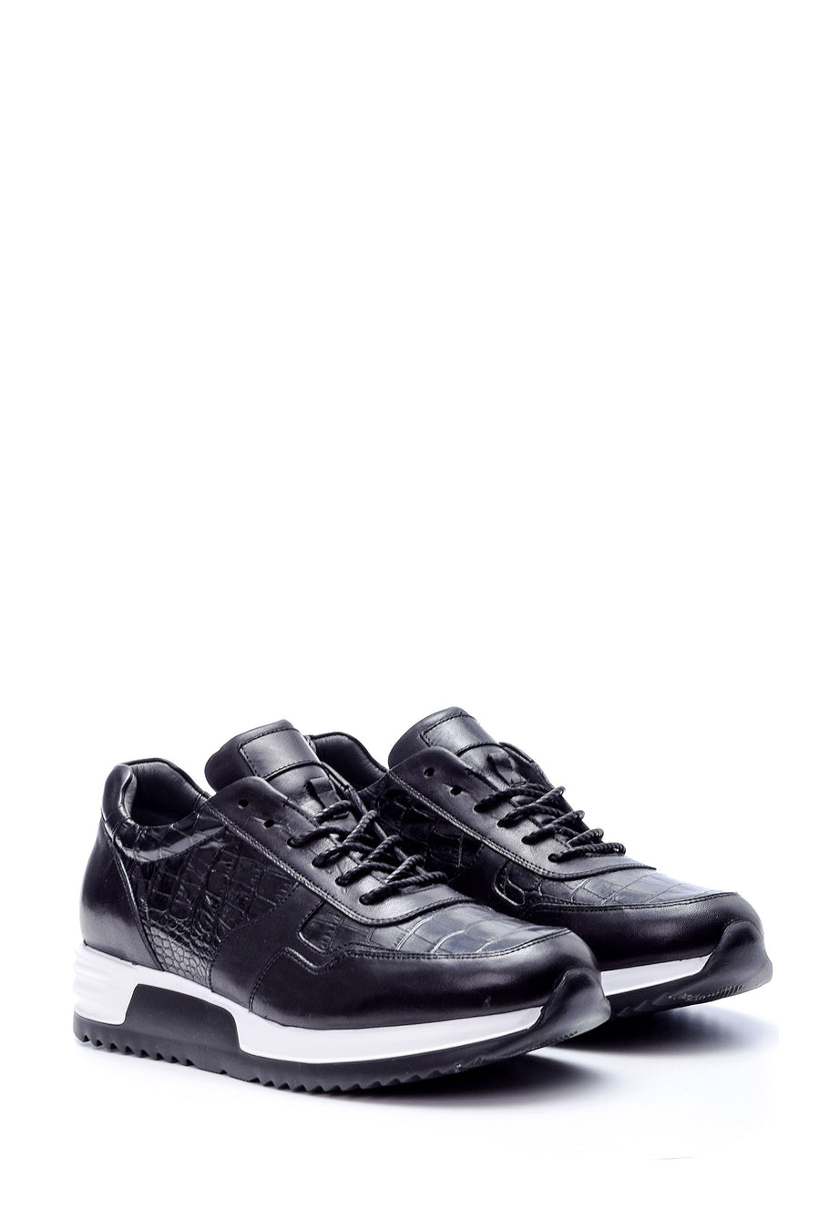 Men's Crocodile Detailed Sneaker