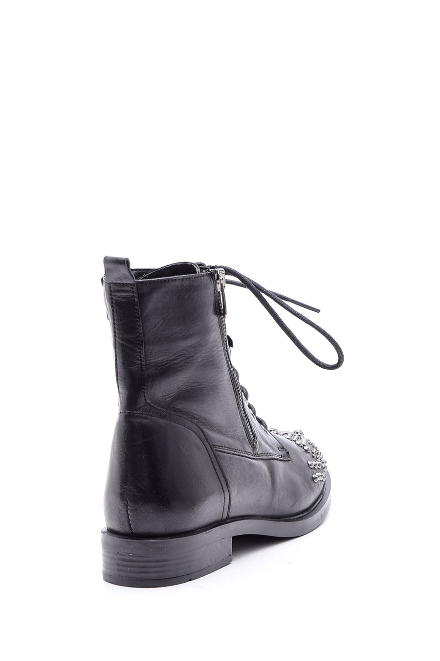 Women's Studded Detailed Leather Boots