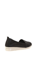 Black Open Toe Women's Leather Shoes | Derimod