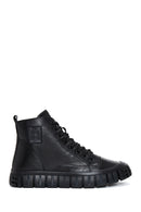 Men's Black Leather Boots | Derimod