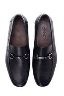 Men's Leather Buckle Loafer | Derimod