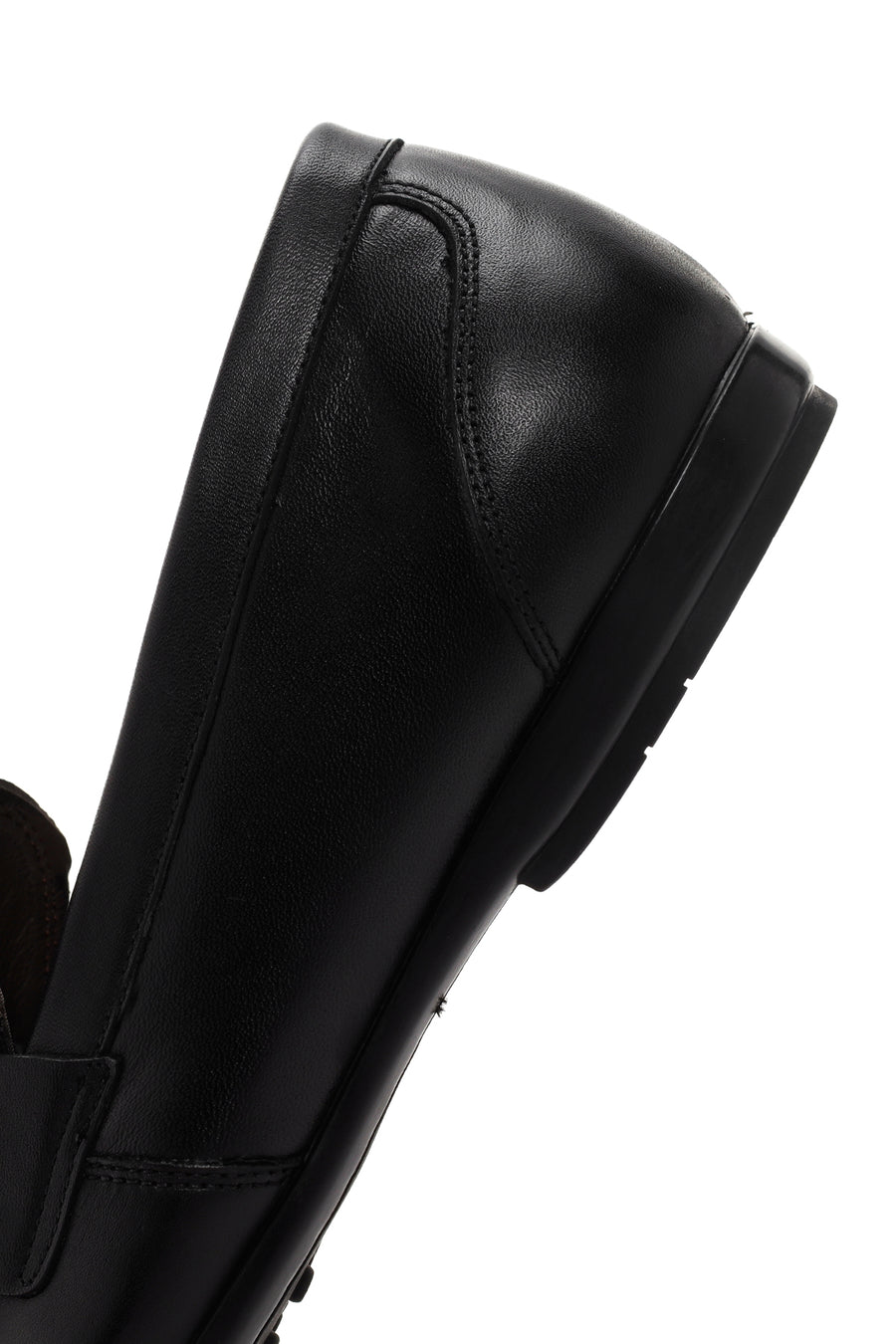Men's Black Leather Classic Loafer