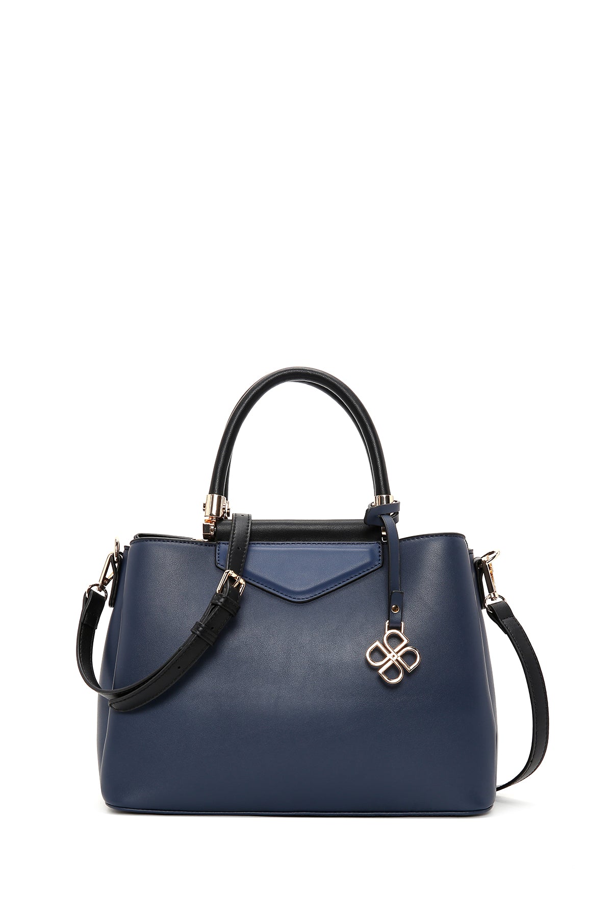 Women's Navy Blue Classic Handbag 23SBD281318 | Derimod