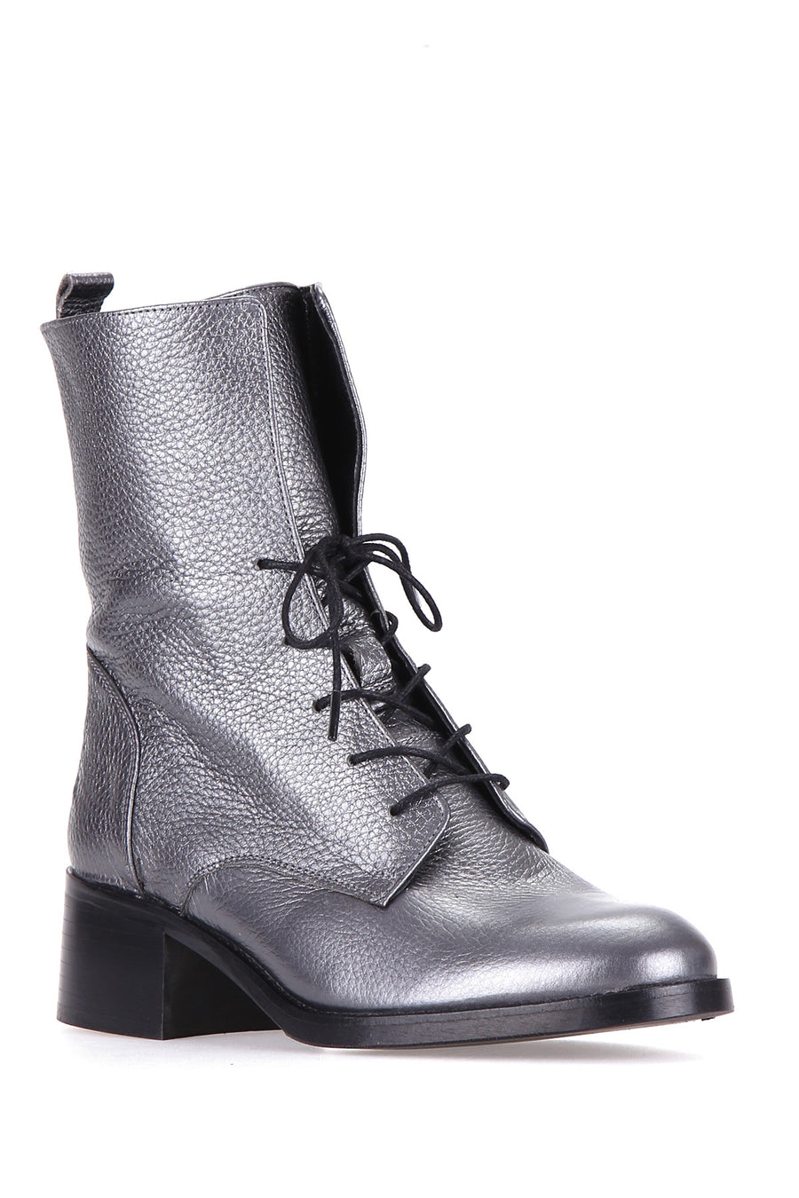 Soft Leather Women's Silver Boots