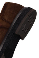 Male Brown Lace-up Suede Casual Shoes | Derimod