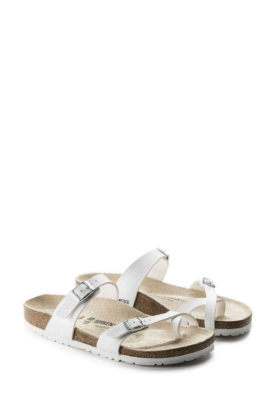 Birkenstock Women's White Mayari Bf Flip Flops Flat Slippers