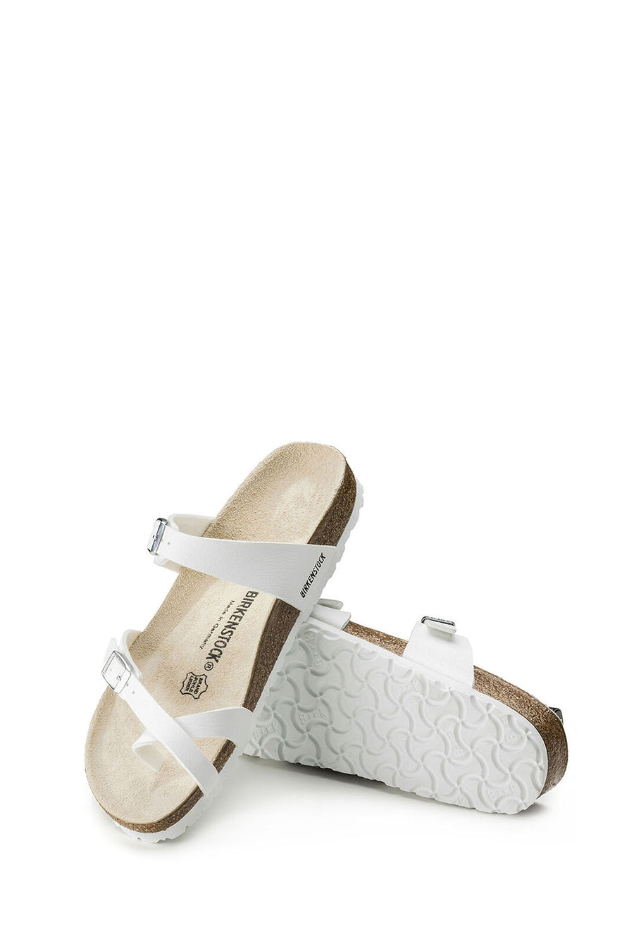 Birkenstock Women's White Mayari Bf Flip Flops Flat Slippers
