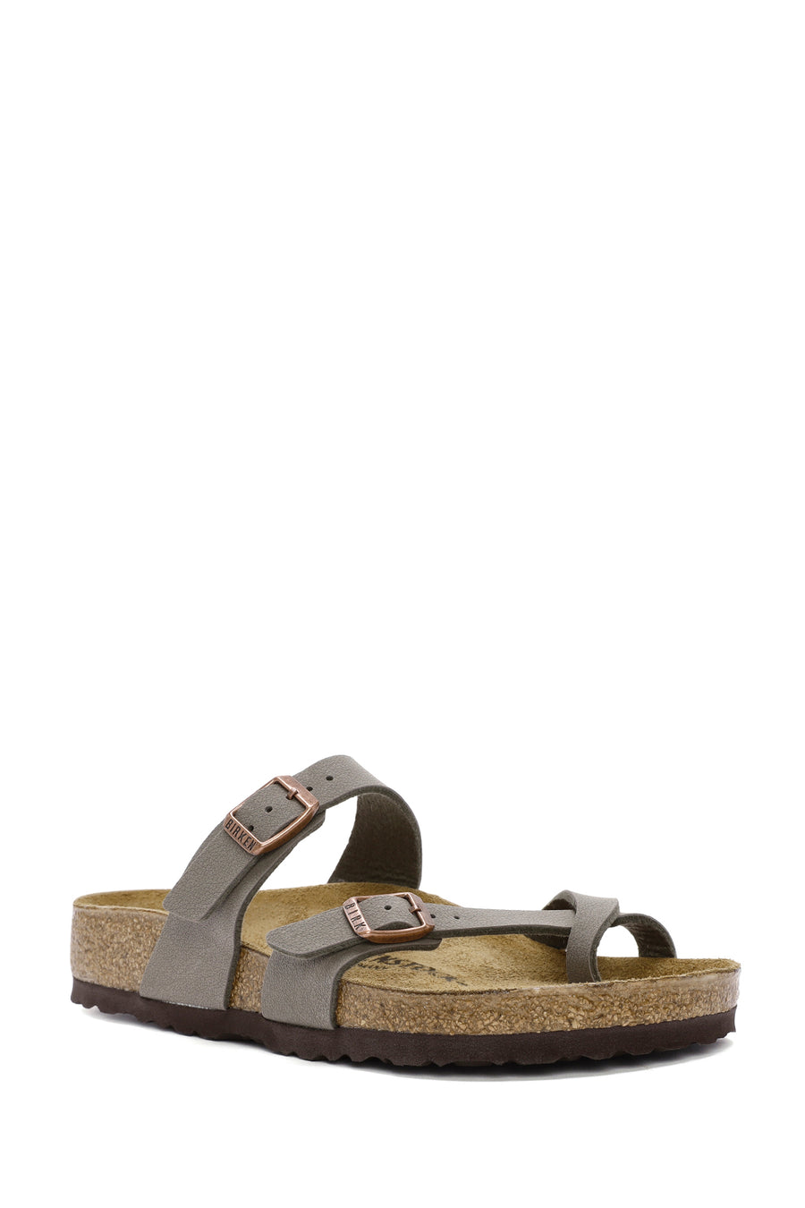 Birkenstock Women's Mink Mayari Bf Flip Flops Nubuck Slippers