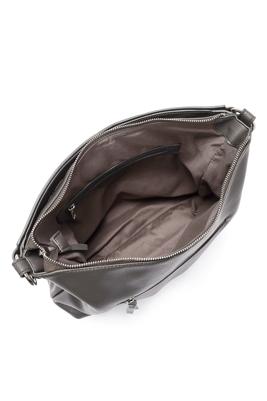 Women's Gray Long Strap Shoulder Bag