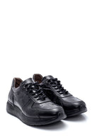 Men's Leather Crocodile Sneaker | Derimod