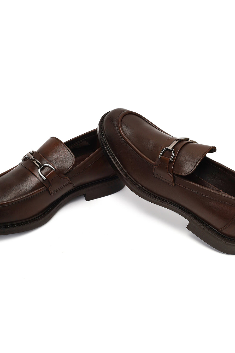 Men's Brown Leather Casual Loafer